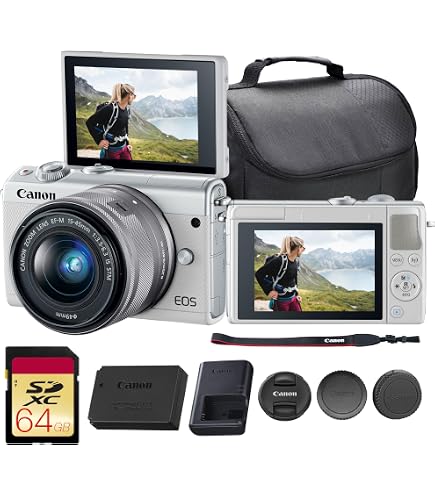 Amazon.com : Canon EOS M10 Mirrorless Camera Kit with EF-M 15-45mm